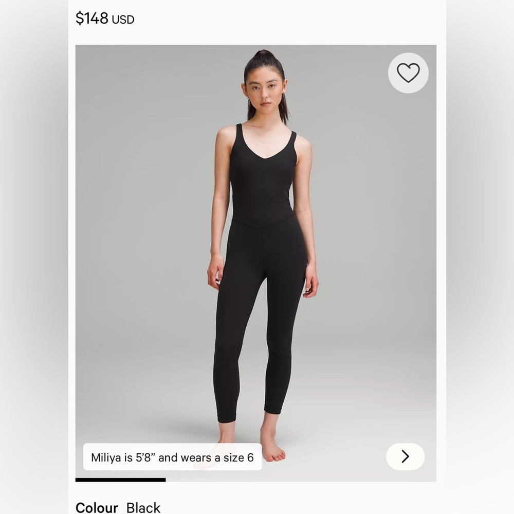 LuluLemon Nude Align Bodysuit